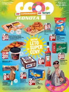 Náhľad COOP Jednota letáku platného od 24.07.2025