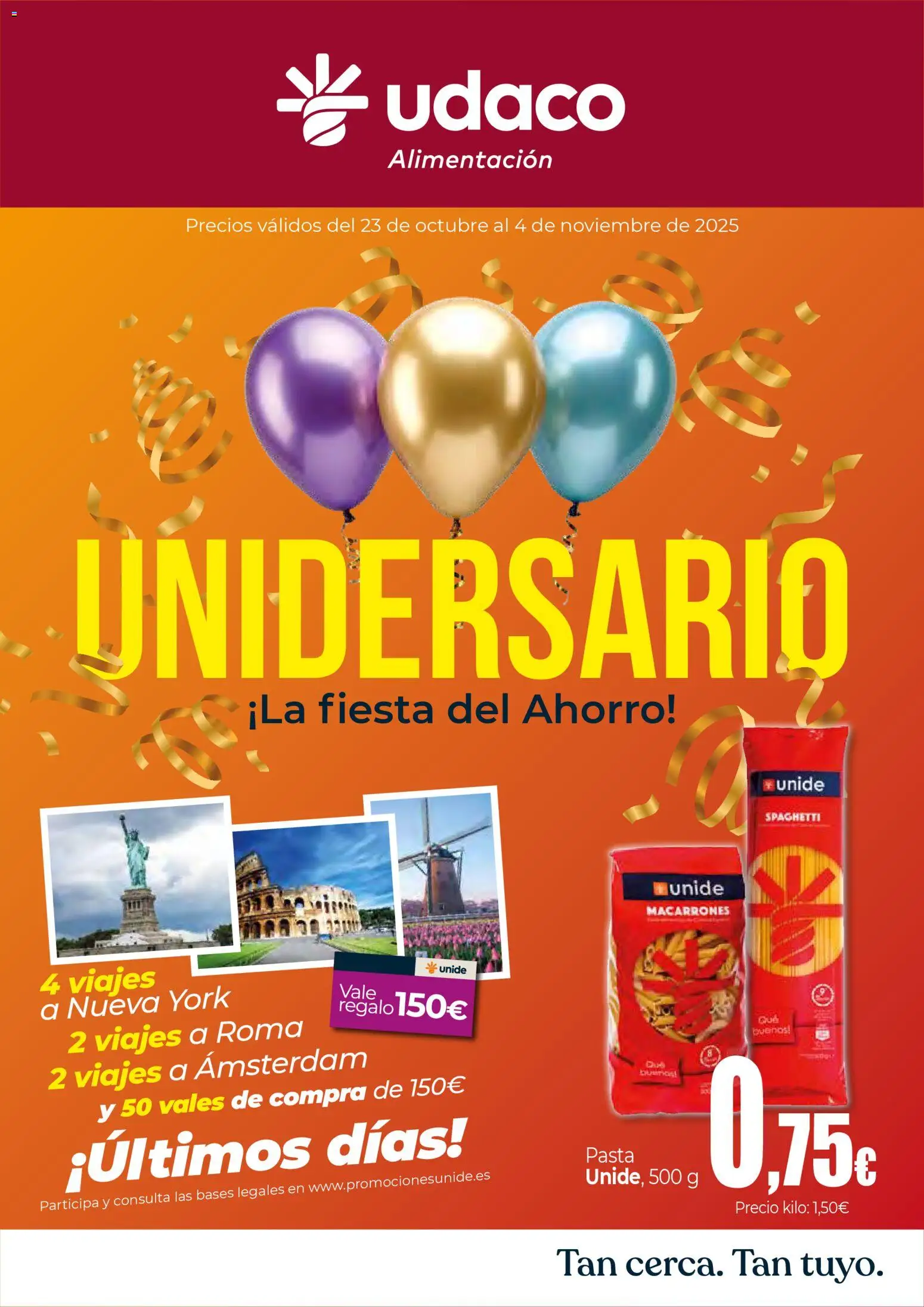 Unide La fiesta de ahorro > 23/10 - 04/11/2025 > Ofertas