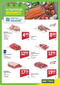 Vorschau der Angebote: Metro Metro angebote Angebote Wochenhits gültig ab 15.03.2026