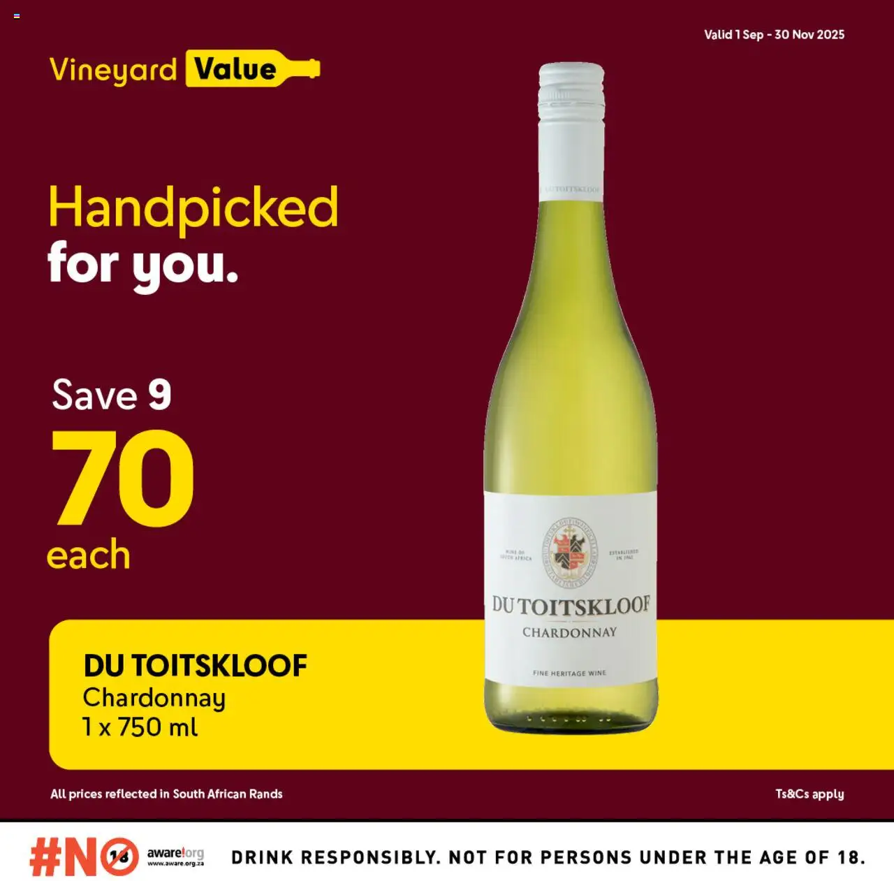 Makro Vineyard Value III from 01/09 - 30/11/2025 > Promotions