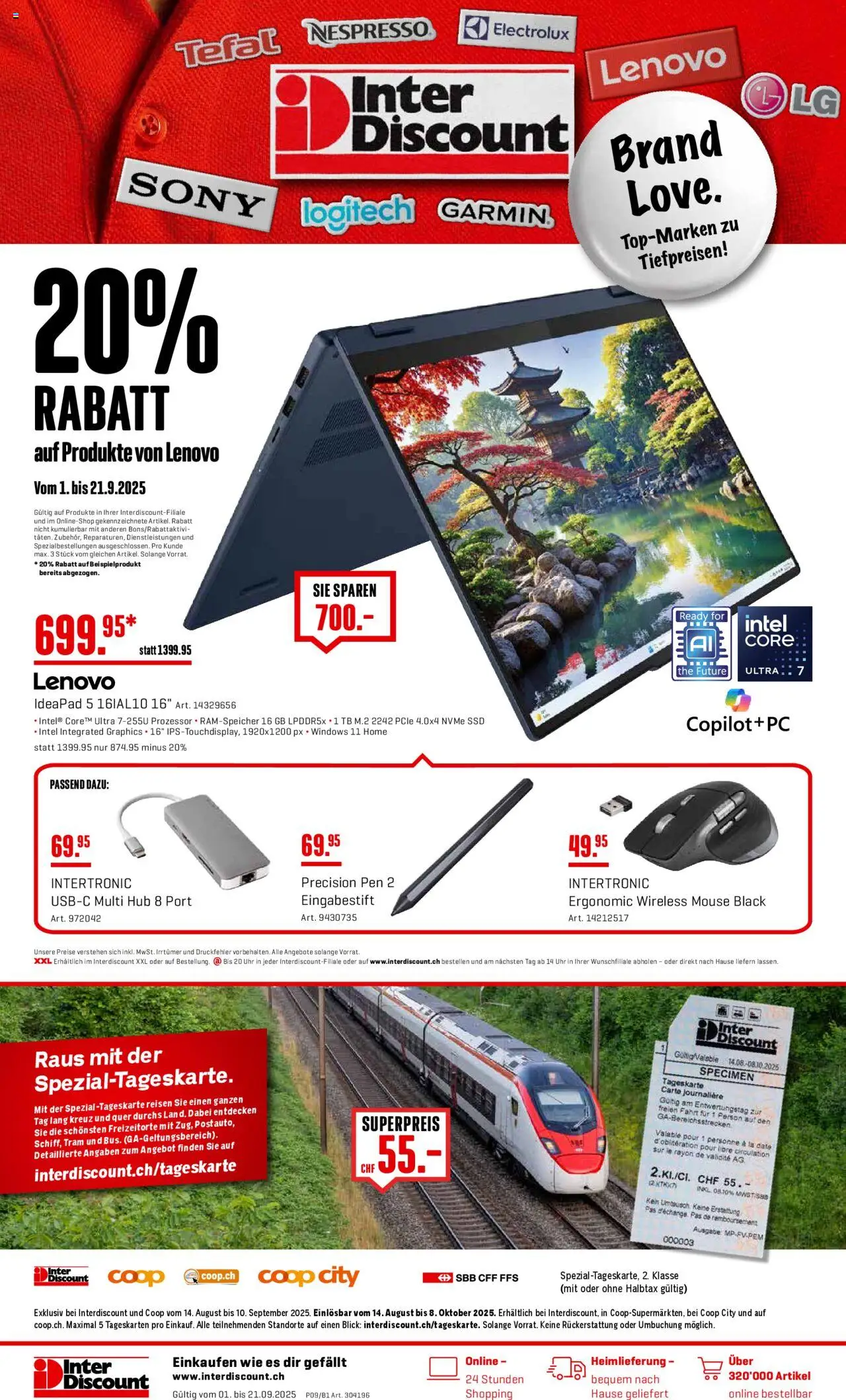 Interdiscount Aktionen ab 01.09.2025 - Seitennummer 1