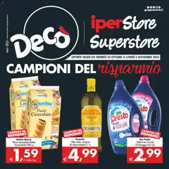 Anteprima dell'opuscolo Volantino iperStore, Superstore - Sicilia dal negozio Decò valido da 24/10/2025