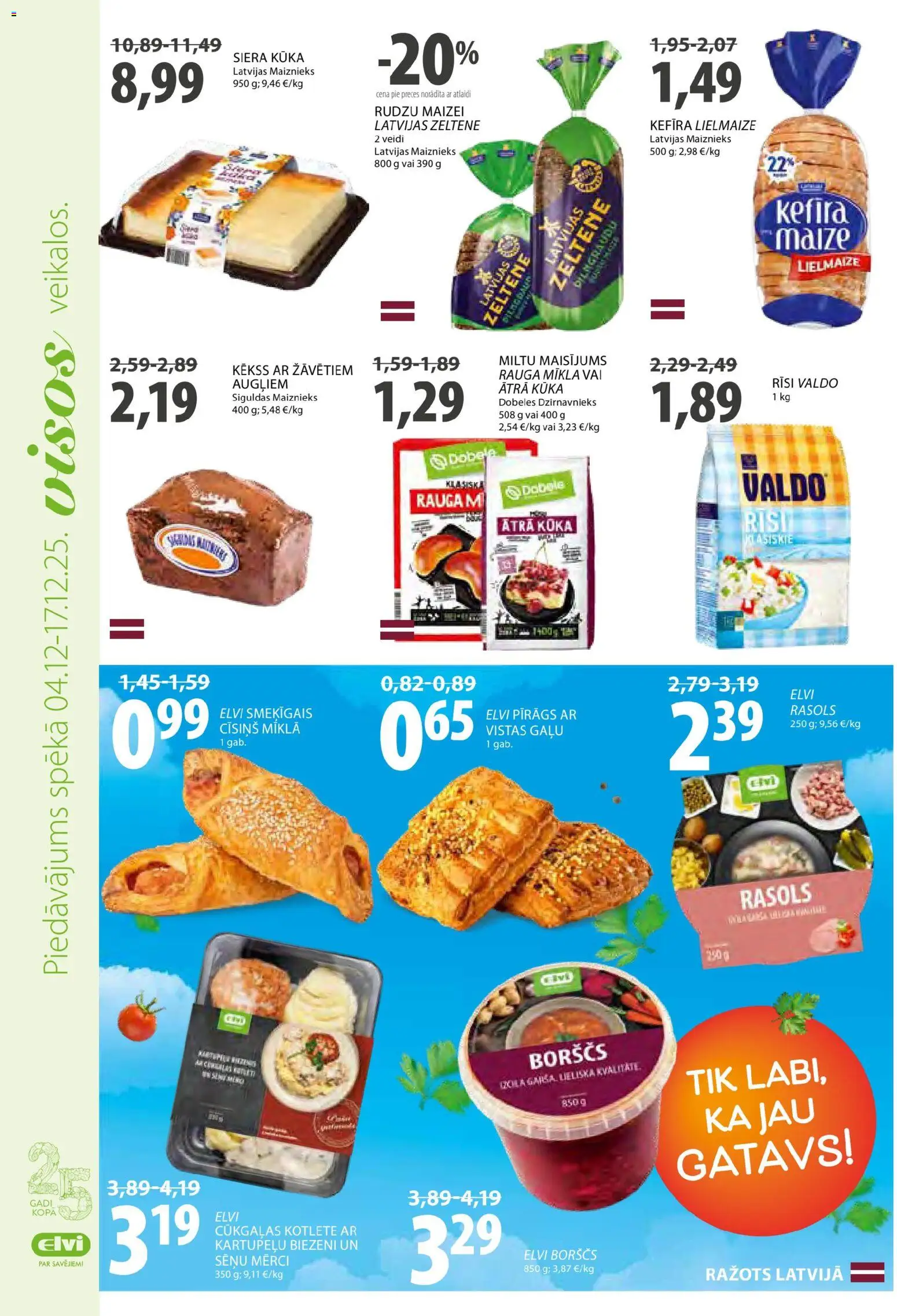 Skatīt Elvi akciju bukletu, derīgs no 2025.12.04