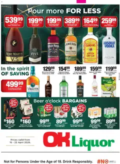 Preview of OK Foods flyer valid from 15/04/2026