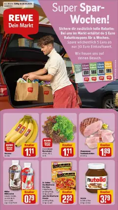 Vorschau von dem Prospekt des Geschäftes Rewe, gültig ab dem 19.10.2025