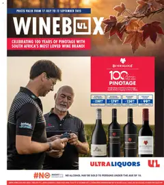 Preview of Ultra Liquors flyer valid from 17/07/2025