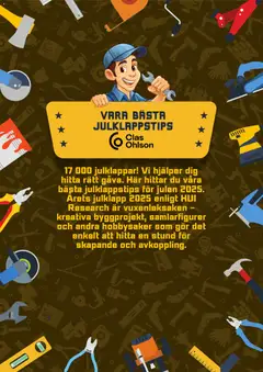 Förhandsgranska reklamblad Aktuella reklamblad Clas Ohlson från butik Clas Ohlson gäller från 18/12/2025