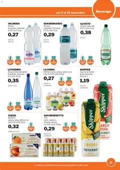 Anteprima dell'opuscolo Attuale volantino dal negozio Sogegross valido da 05/11/2025 | Pagina: 21