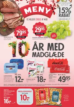 Eksempel på tilbudsavis Tilbudsavis fra butik Meny gyldig fra 03/10/2025