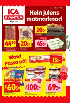 Förhandsgranska reklamblad Klippan från butik ICA Kvantum gäller från 22/12/2025