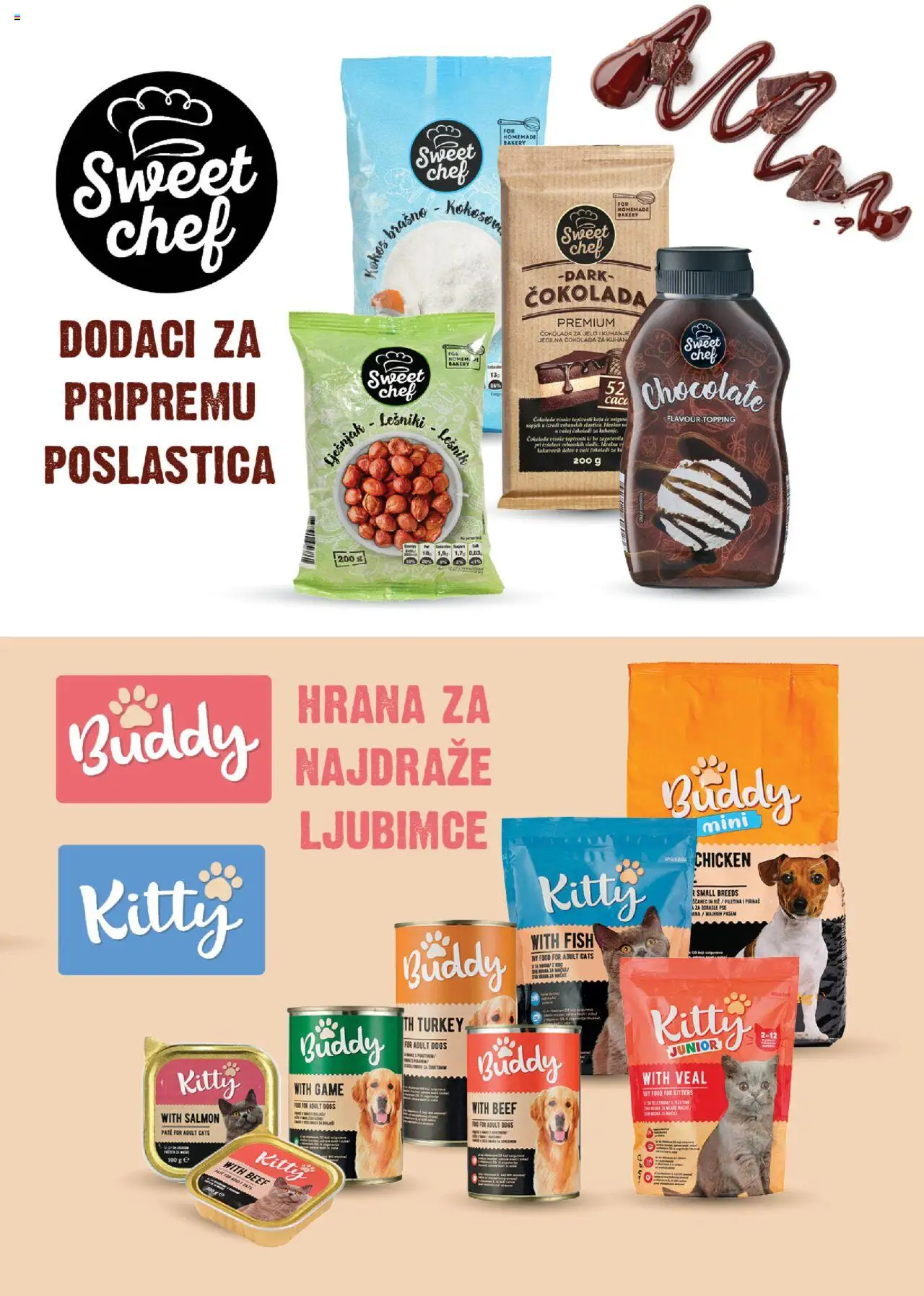 Pregled letka Katalog poznajte naše marke! trgovine Mercator vrijedi od 2025.08.17