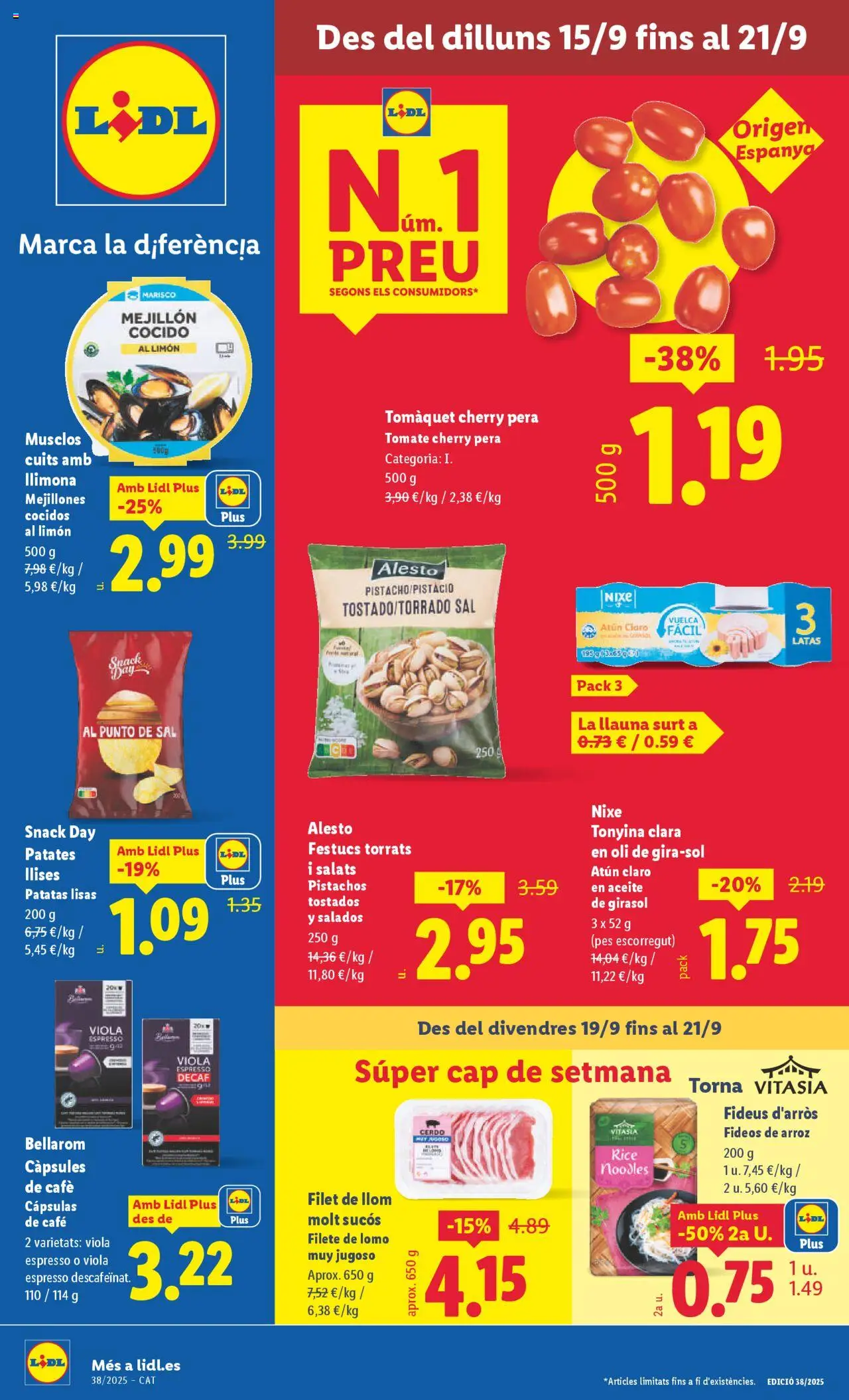 LIDL Folleto del 15/09/2025 >> catálogo esta semana