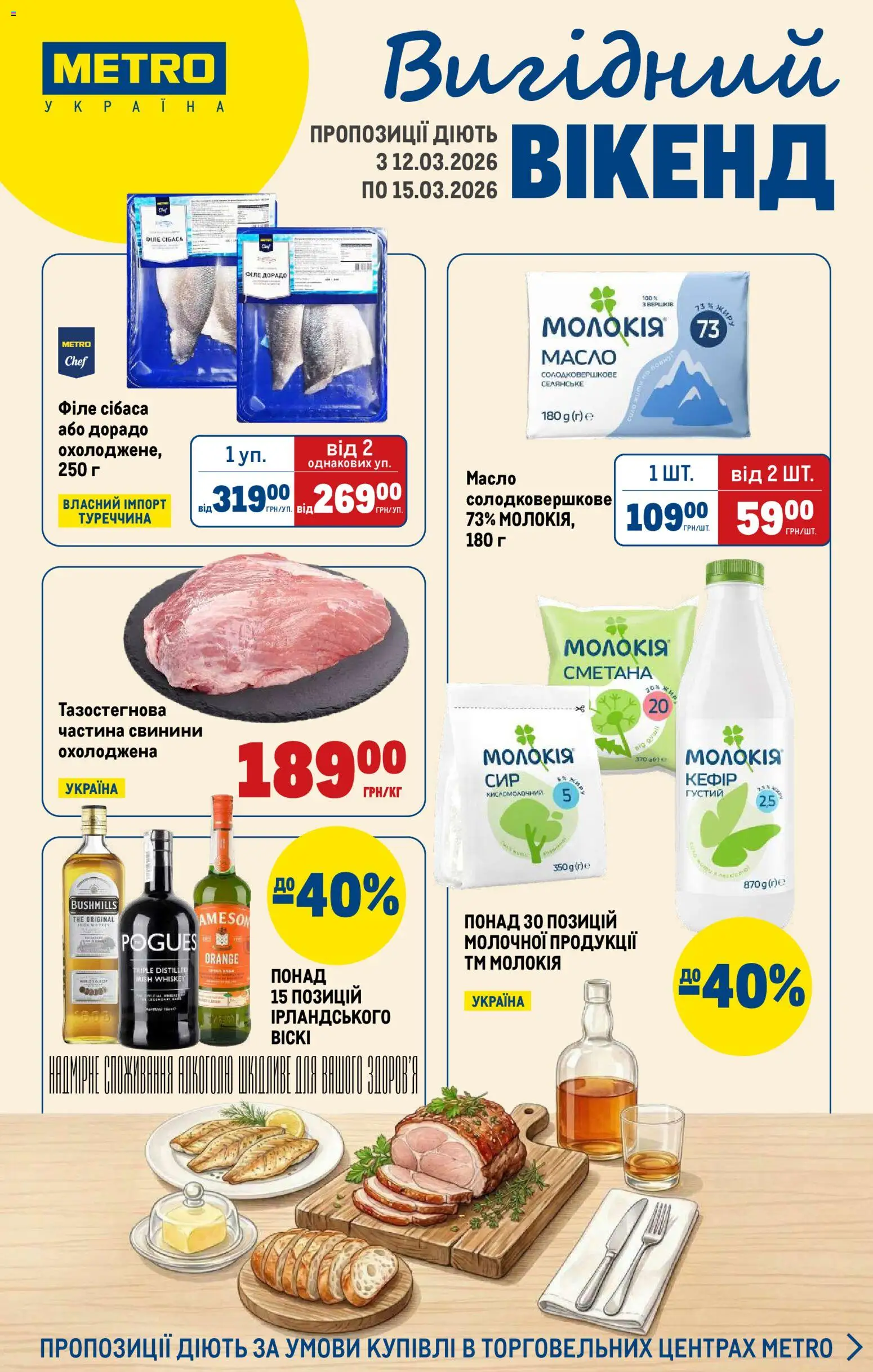 Попередній перегляд каталогу Metro - Каталог з магазину Metro дійсний від 12.03.2026