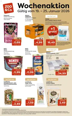 Vorschau von dem Prospekt des Geschäftes Zoo & co, gültig ab dem 19.01.2026