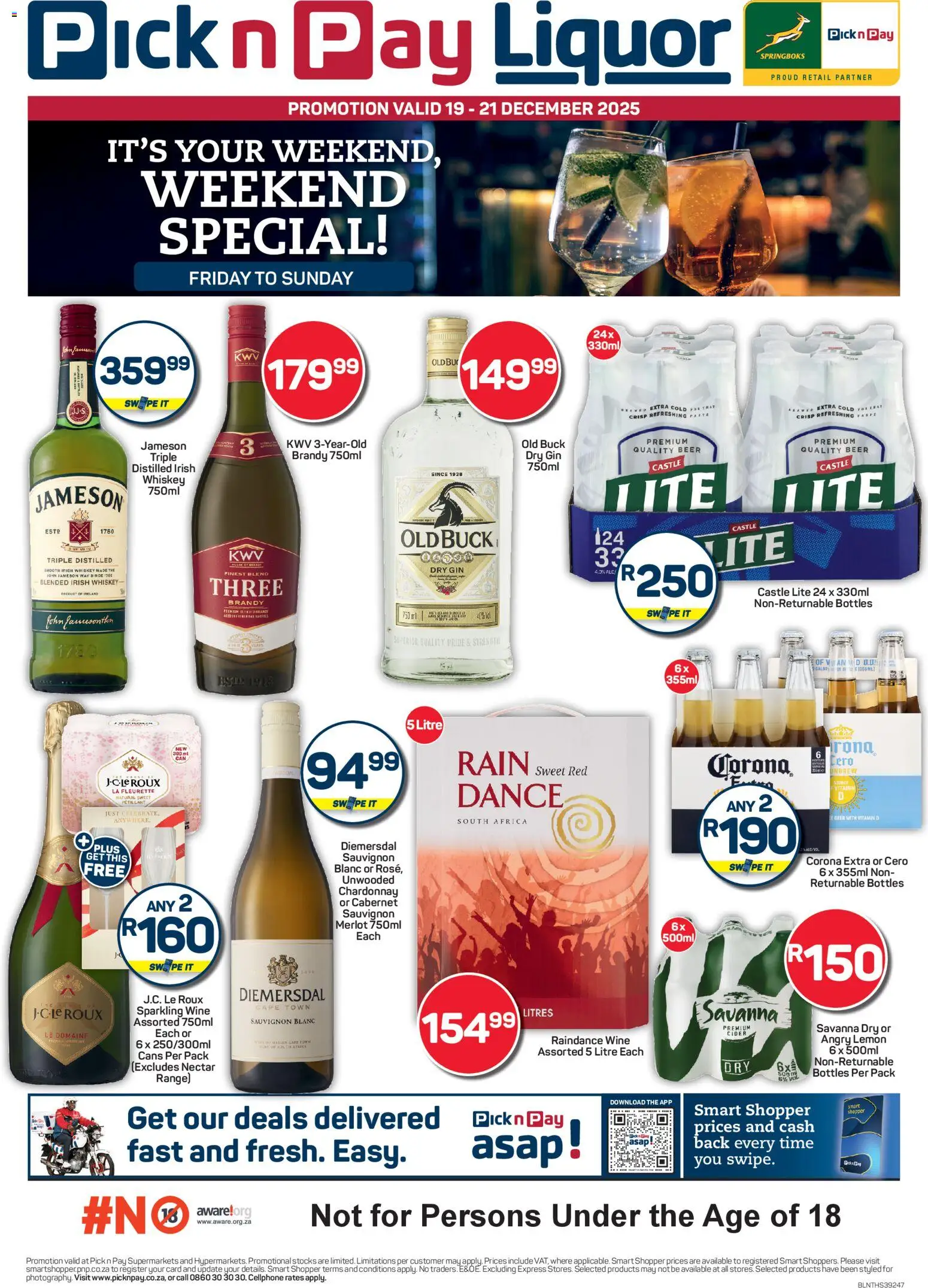Preview of Pick n Pay flyer valid from 19/12/2025
