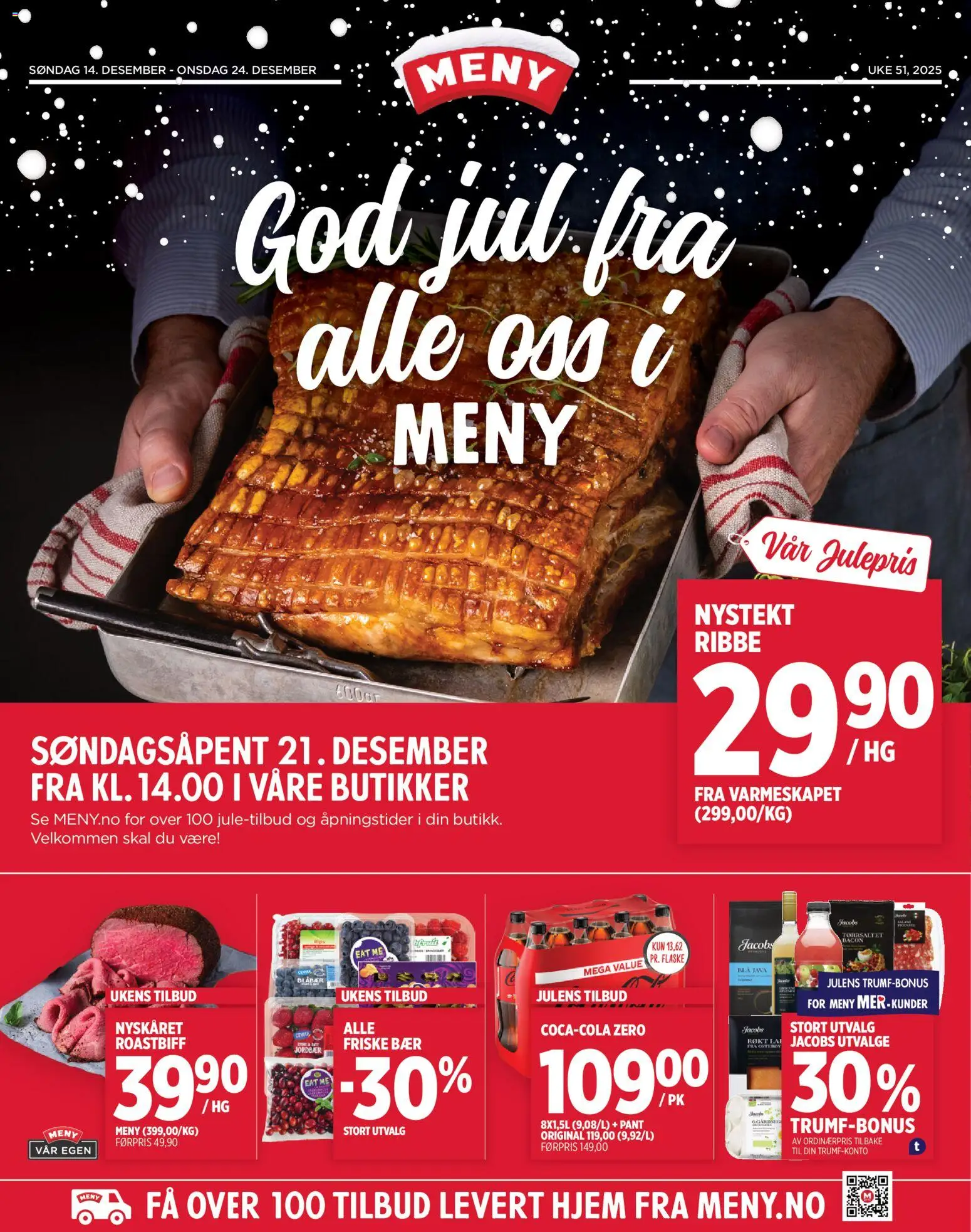 Forhåndsvis Kundeavis fra butikk Meny gyldig fra 14/12/2025