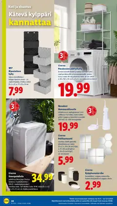 Kaupan Lidl Black Friday esikatselu, voimassa 06/11/2025 | Sivu: 30
