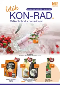 Náhľad KON - RAD letáku platného od 01.09.2025