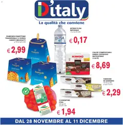 Anteprima dell'opuscolo Volantino D'Italy dal negozio Coal valido da 28/11/2025