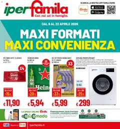 Anteprima dell'opuscolo Famila volantino Iper dal negozio Famila valido da 09/04/2026