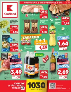Kaufland SK - Kaufland SK akciós újság megtekintése, amely érvényes 2026.03.19.-től