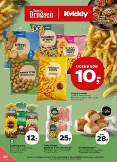 Eksempel på tilbudsavis Super Brugsen - Tilbudsavis uge 17 fra butik Super Brugsen gyldig fra 24/04/2026