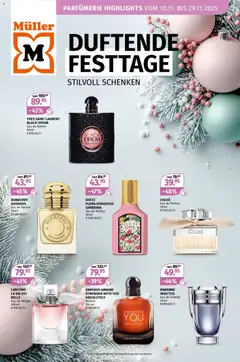 Vorschau von dem Prospekt des Geschäftes Müller, gültig ab dem 10.11.2025