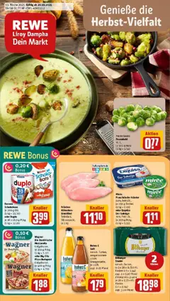 Vorschau von dem Prospekt des Geschäftes Rewe, gültig ab dem 19.10.2025