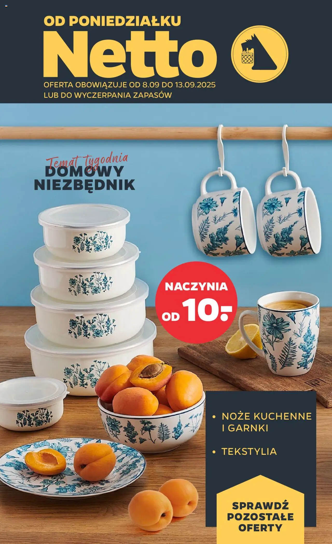 NETTO Gazetka Non Food od 08.09.2025 - Nowa ulotka (PFD) - Numer strony 1