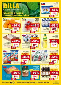 Náhľad Billa letáku platného od 07.01.2026