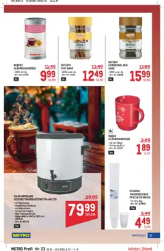 Vorschau der Angebote: Metro Angebote Profi gültig ab 30.10.2025 | Seite: 37