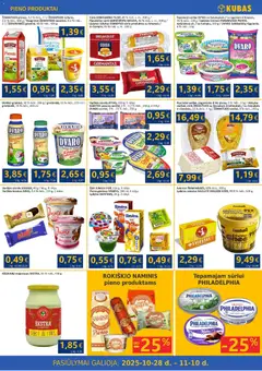 Kubas parduotuvės leidinio Leidinys galiojančio nuo 2025.10.28 peržiūra | puslapis: 2