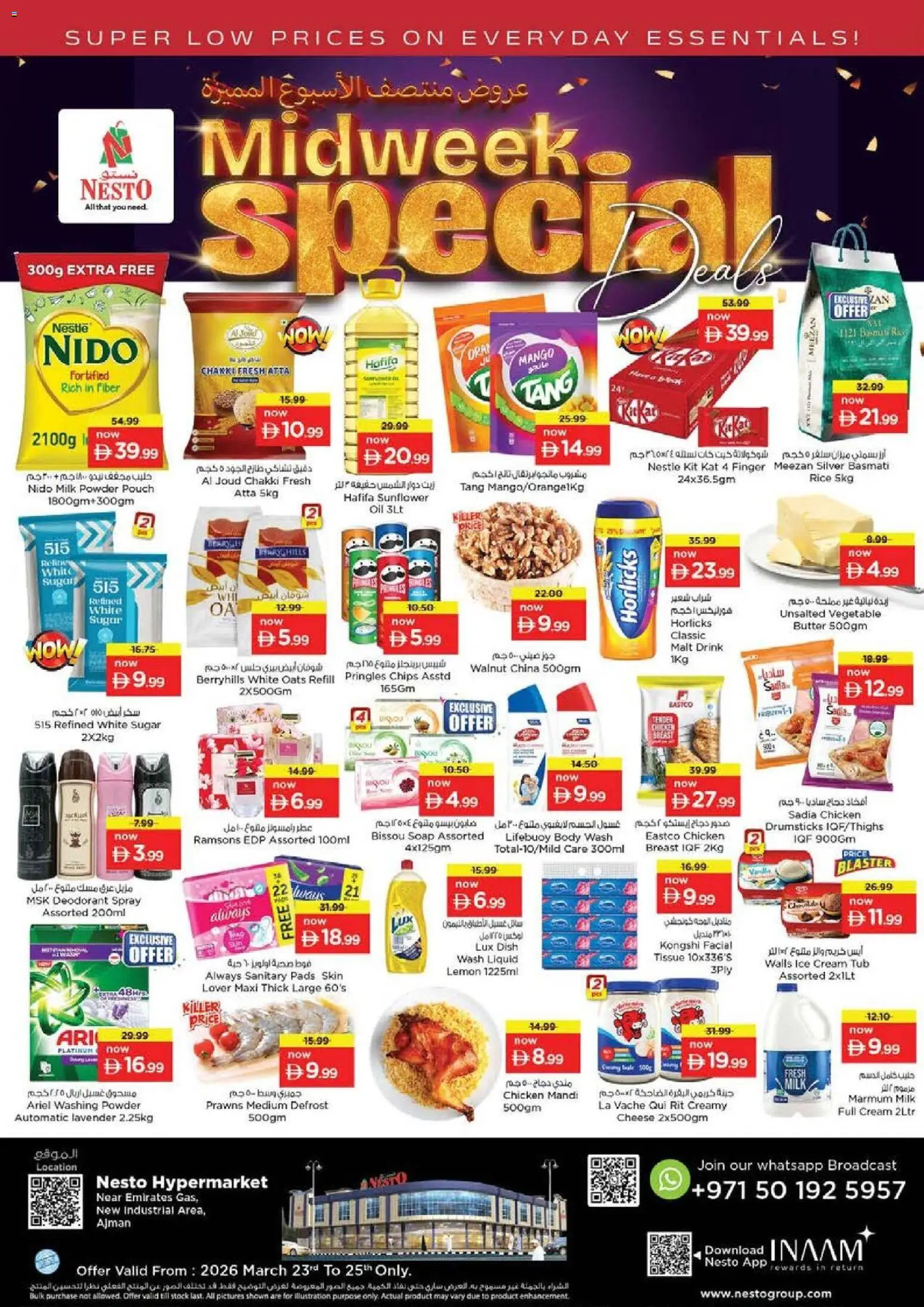 Preview of the catalogue Nesto Midweek special of store Nesto valid from 23 Mar, 2026