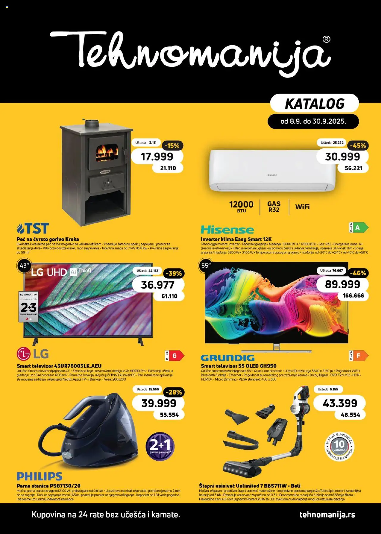 Tehnomanija katalog važi od 08.09.2025 - stranica 1