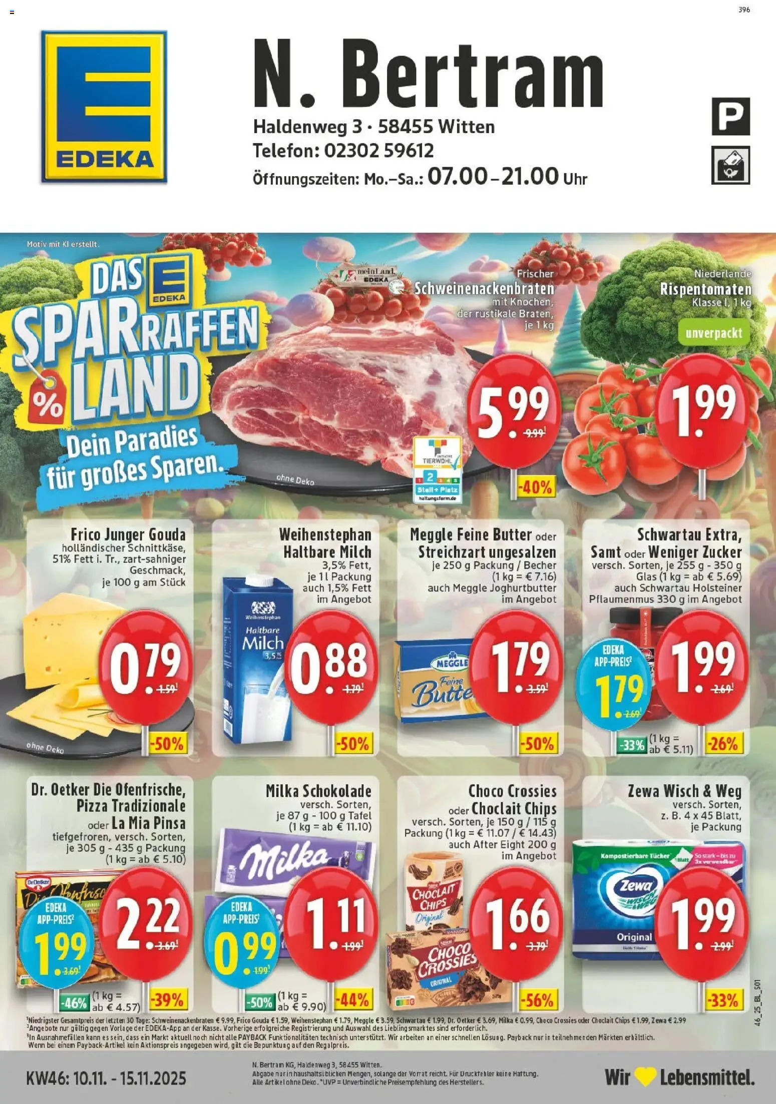 Vorschau von dem Prospekt des Geschäftes Edeka, gültig ab dem 10.11.2025