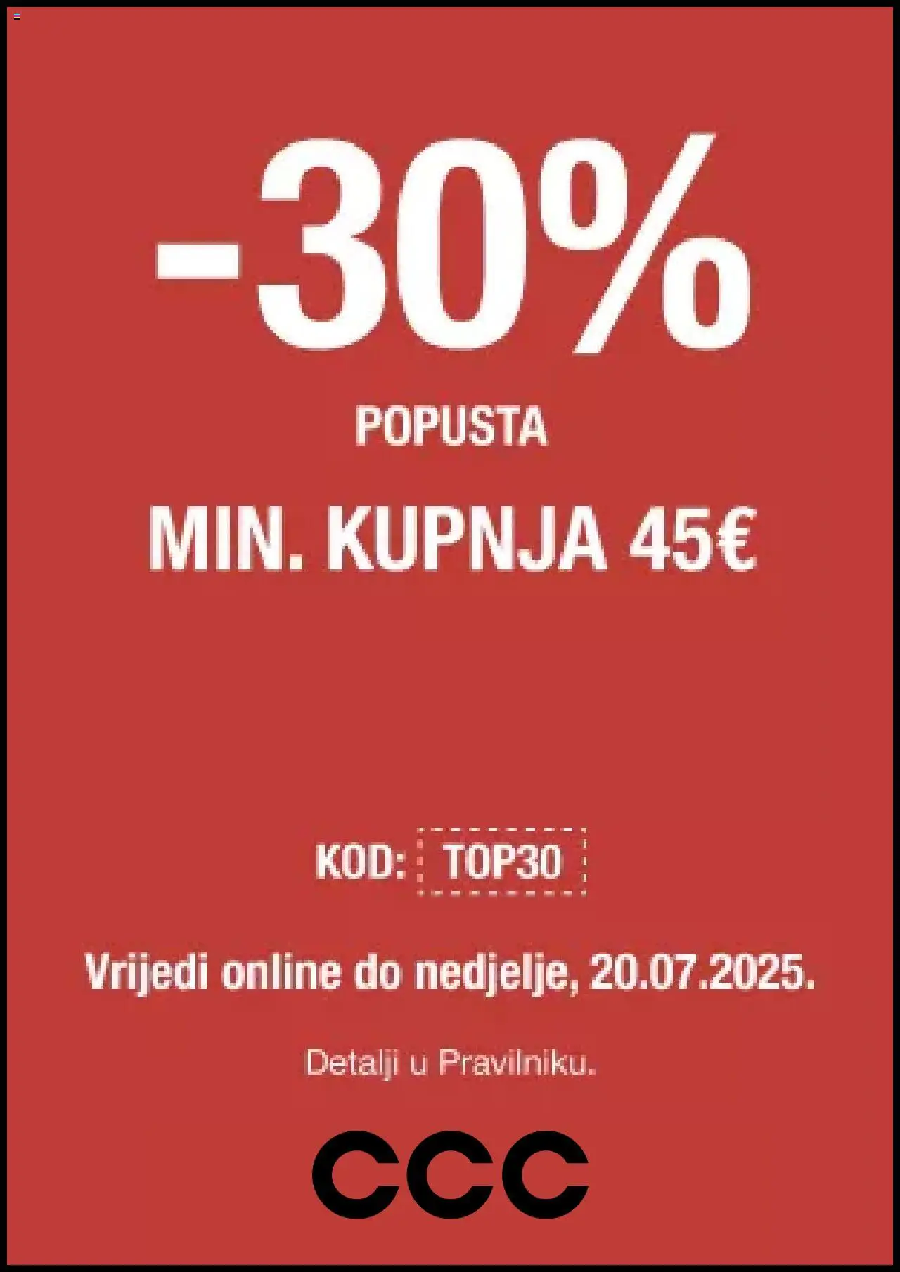 CCC aktualni Katalog vrijedi od 11.07.2025 - tjedna akcija broj stranice 1