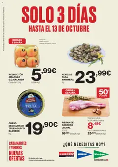 Vista previa del folleto de la tienda Hipercor válido desde el 10/10/2025 