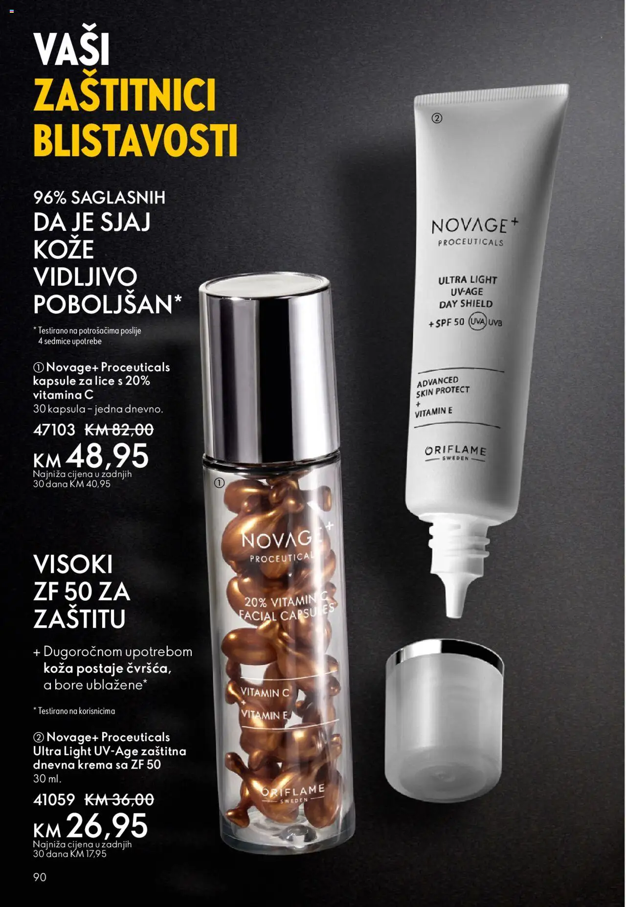 Pregled letka Katalog trgovine Oriflame vrijedi od 2025.10.08