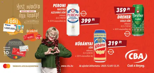 CBA - Aktuális óriásplakátok megtekintése, amely érvényes 2025.12.05.-től | Oldal: 5