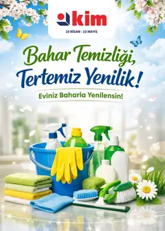 Kim Market Kim Market - Bahar ınsert 10.04.2026 - Broşürünün önizlemesi