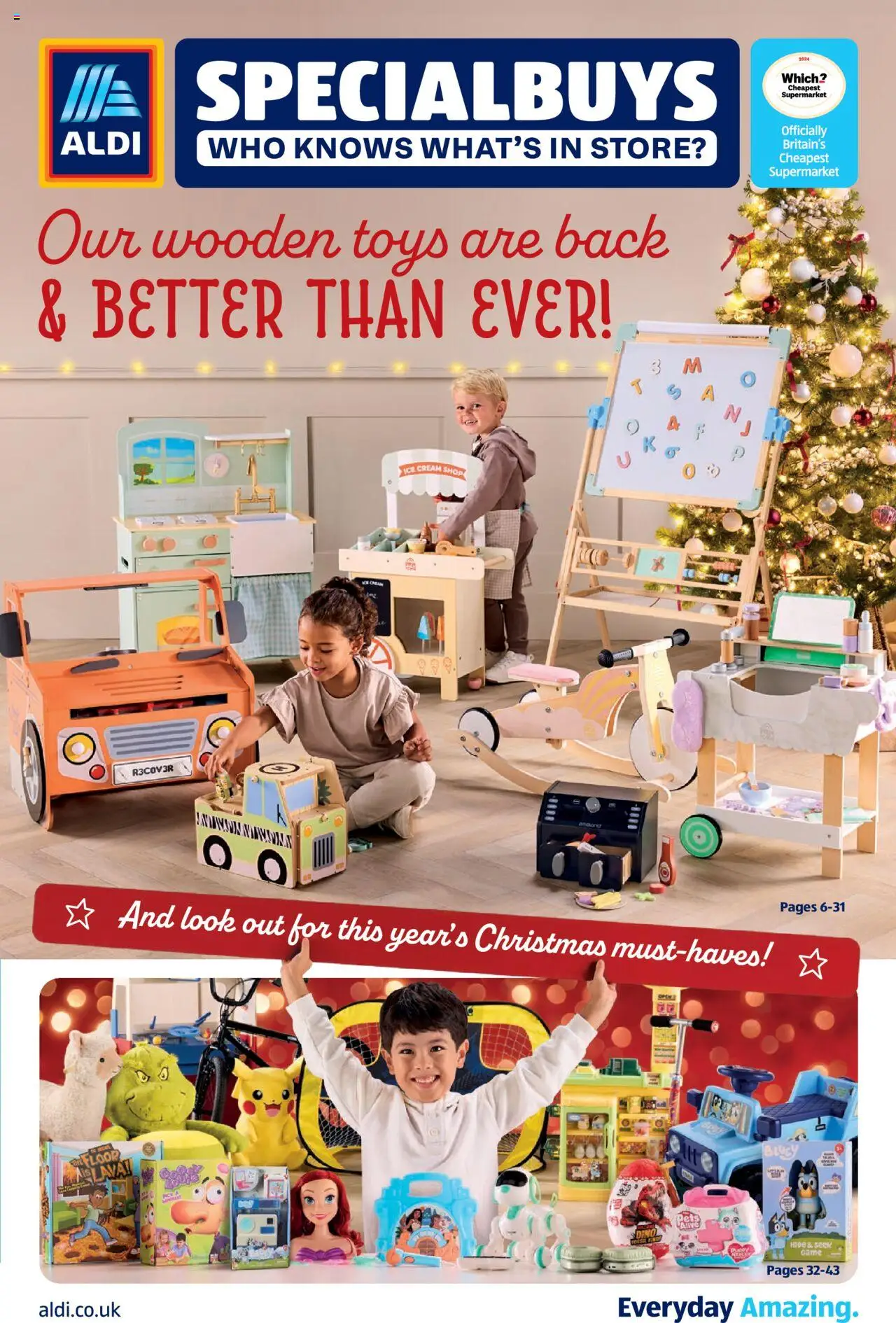 Aldi shop Weekly offers UK Specialbuys valid from 09/10/2025 - Page number 1