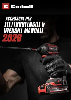 Anteprima dell'opuscolo Einhell volantino Accessori dal negozio Einhell valido da 17/03/2026