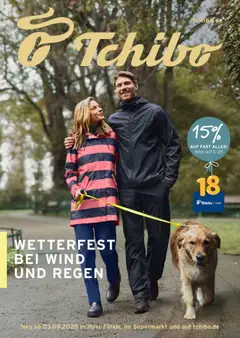 Vorschau von dem Prospekt des Geschäftes Tchibo, gültig ab dem 03.09.2025