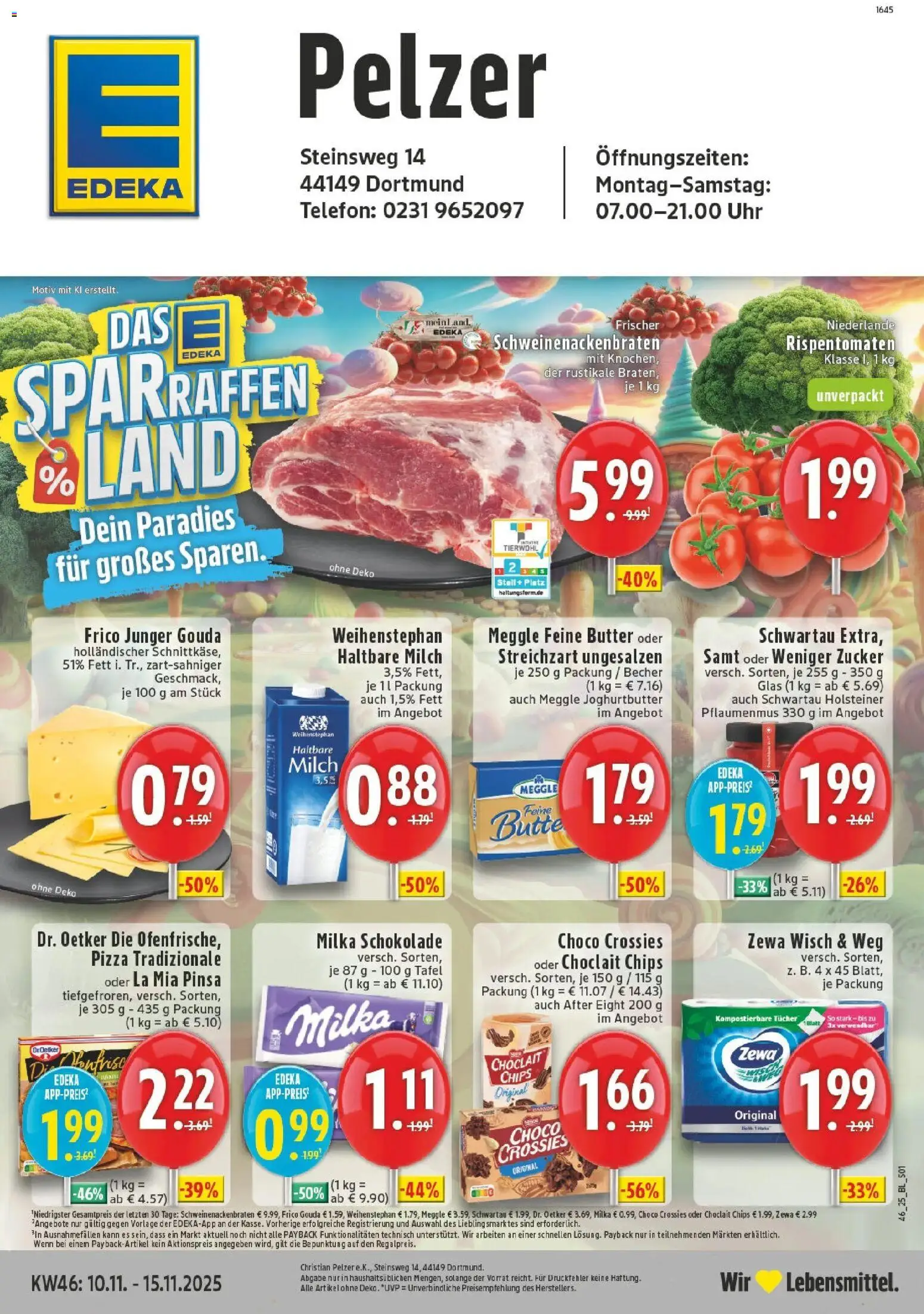 Vorschau von dem Prospekt des Geschäftes Edeka, gültig ab dem 10.11.2025