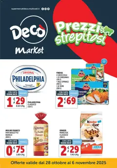 Anteprima dell'opuscolo Volantino Market - Napoli dal negozio Decò valido da 28/10/2025