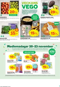 Förhandsgranska reklamblad Aktuella reklamblad Coop Daglivs från butik Coop Daglivs gäller från 17/11/2025 | Sida : 3