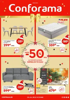 Vista previa del folleto de la tienda Conforama válido desde el 04/12/2025 