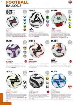 Prévisualisation de Catalogue du magasin Sport 2000 formulaire valide 28/05/2024 | Page: 54