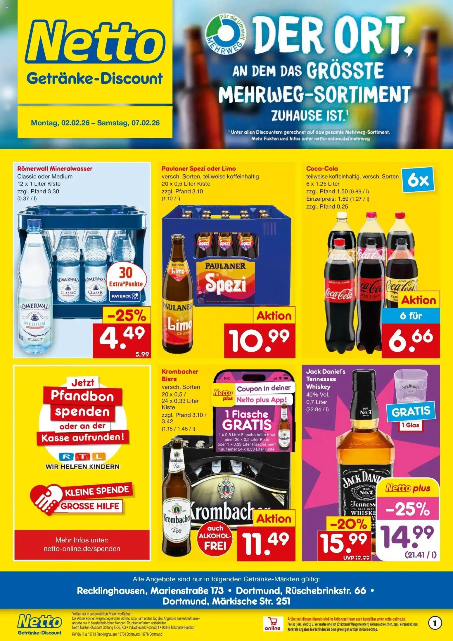 Vorschau von dem Prospekt des Geschäftes Netto Marken-Discount, gültig ab dem 02.02.2026