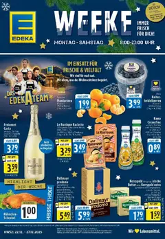 Vorschau von dem Prospekt des Geschäftes Edeka, gültig ab dem 22.12.2025